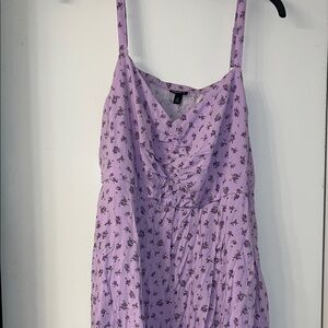 Torrid Lavender Floral Print Dress